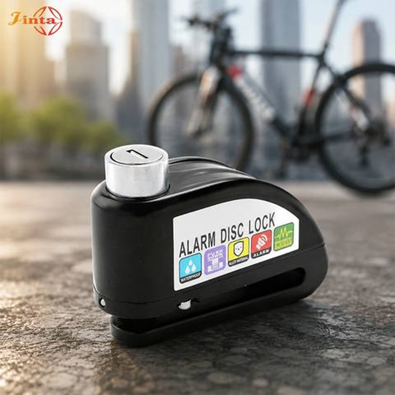 Jinta Waterproof Alloy Alarm Disc‑Brake Lock